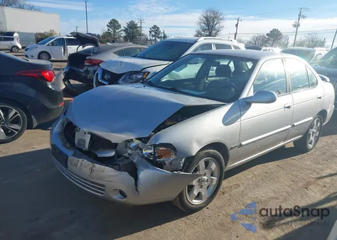 2006 Nissan Sentra 1.8S из США, поврежденный, VIN 3N1CB51D66L642453